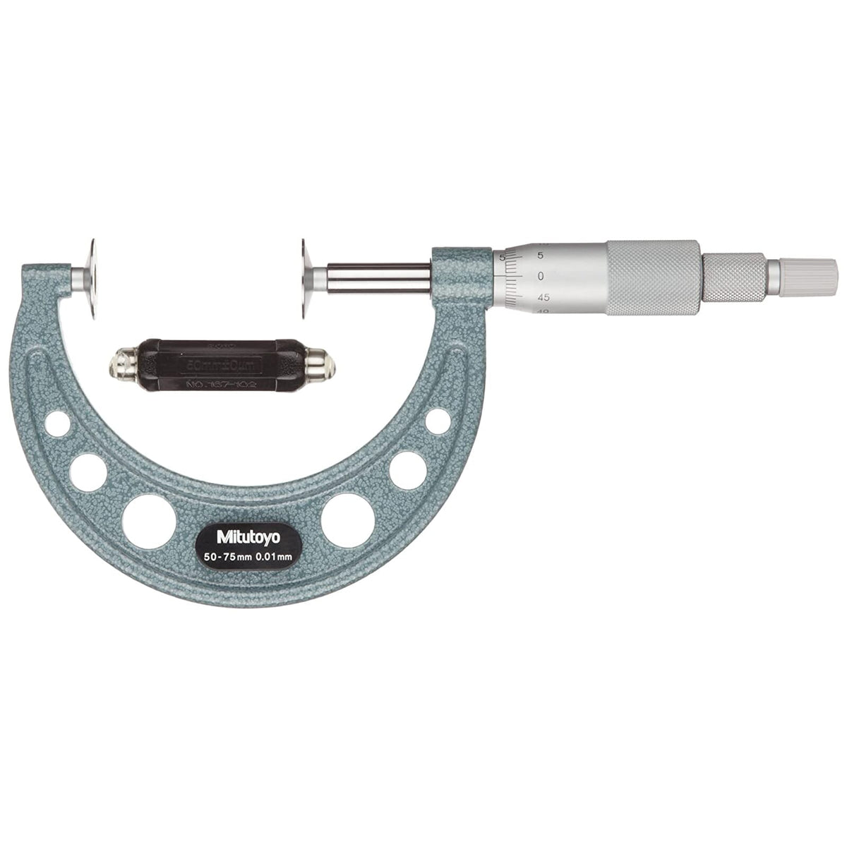Mitutoyo Disk Micrometer 25-50mm Non Rotating Spindle