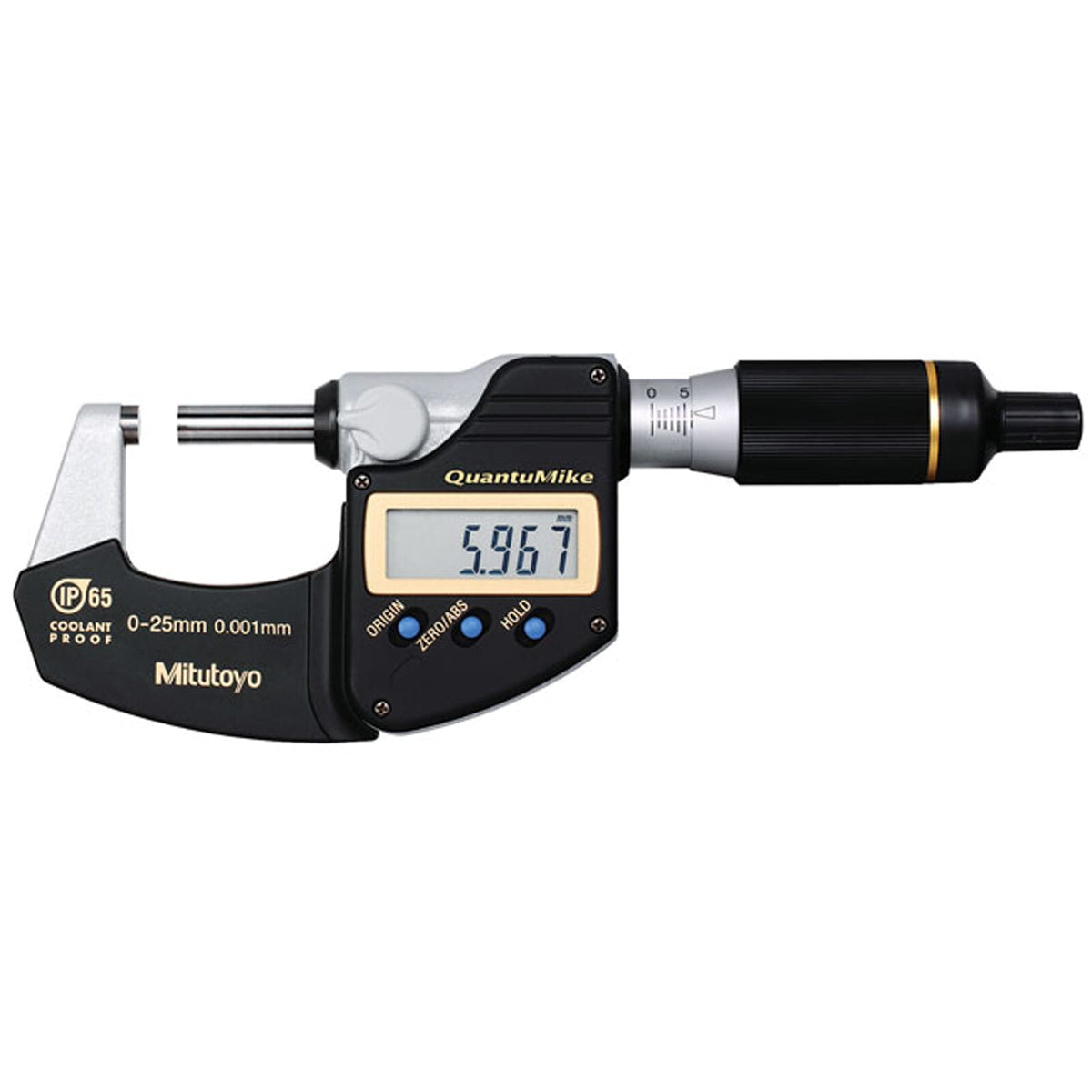 Mitutoyo QuantuMike 0-25mm IP65 Coolant Proof without Data Output