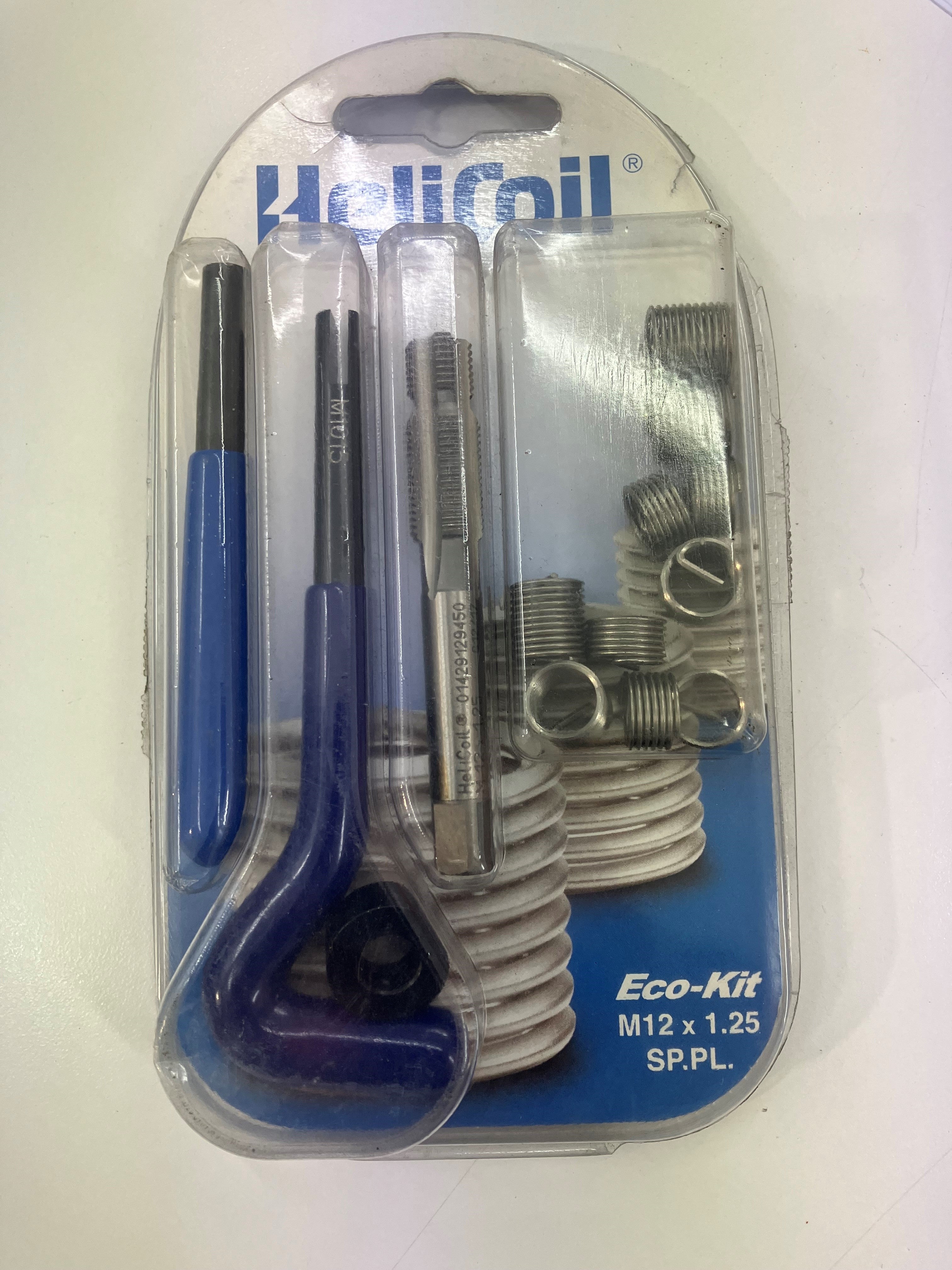 Helicoil M12 x 1.25mm Pitch Spark Plug Repair Kit