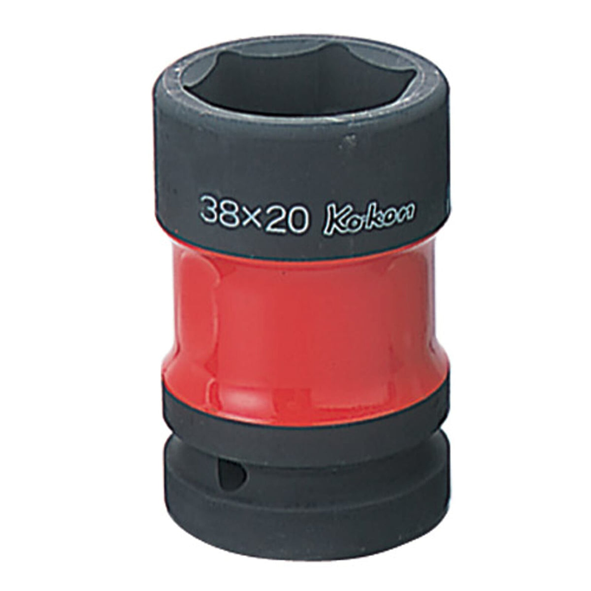 Koken PW8P Impact Rear Wheel Nut Socket 1"Dr 38 x 20mm Red