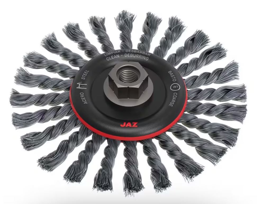 Jaz Wire Wheel Twist Knot - 150mm x 10mm x 0.5mm M14 x 2 - Damaged Packaging