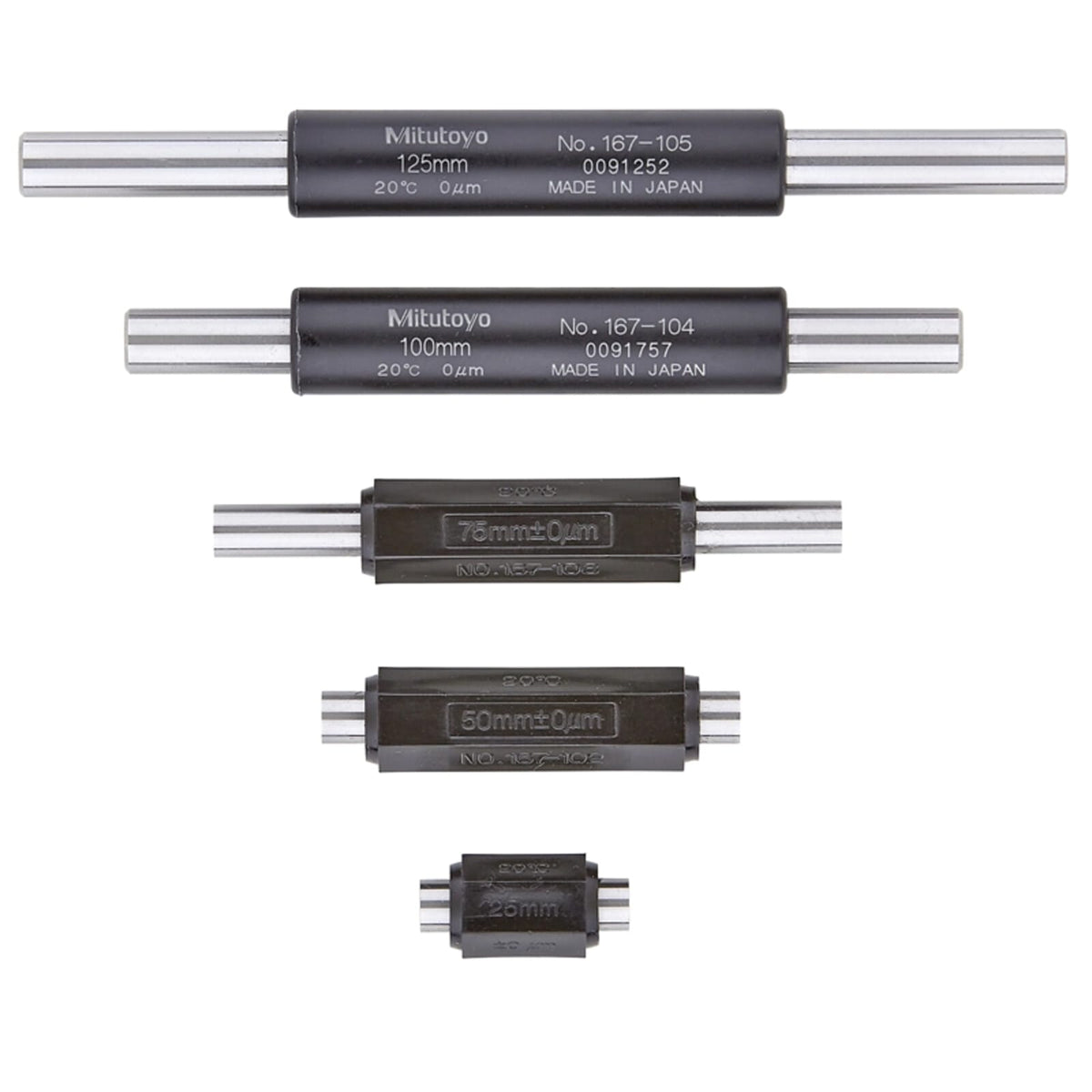 Mitutoyo Micrometer Standards Set