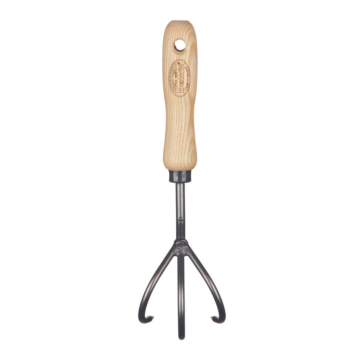 Dewit Cultivator 3 Tine Ash Handle 140mm