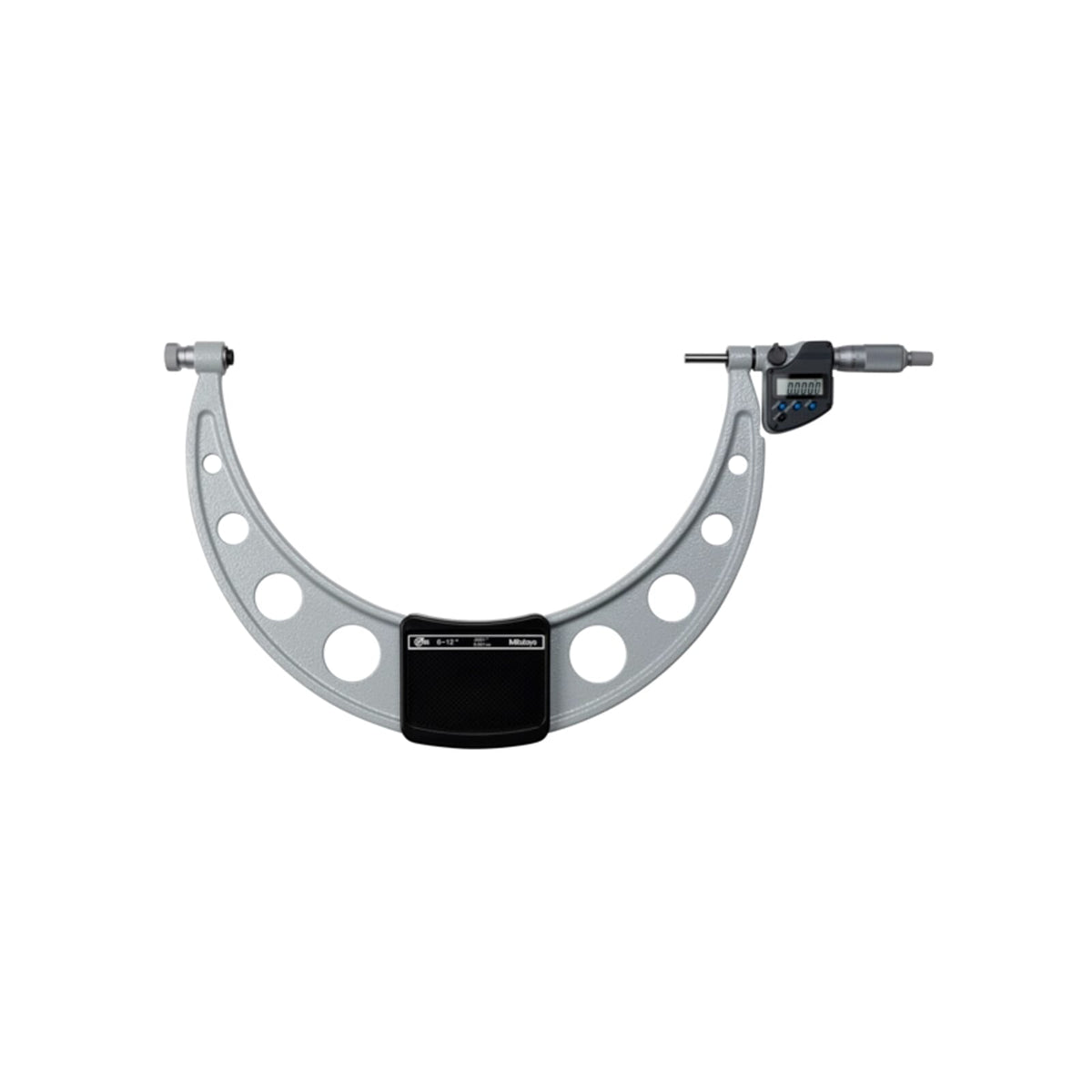 Mitutoyo Digimatic Outside Micrometer Set 6-12"/150-300mm Interchangeable Anvil Type IP65 Coolant Proof