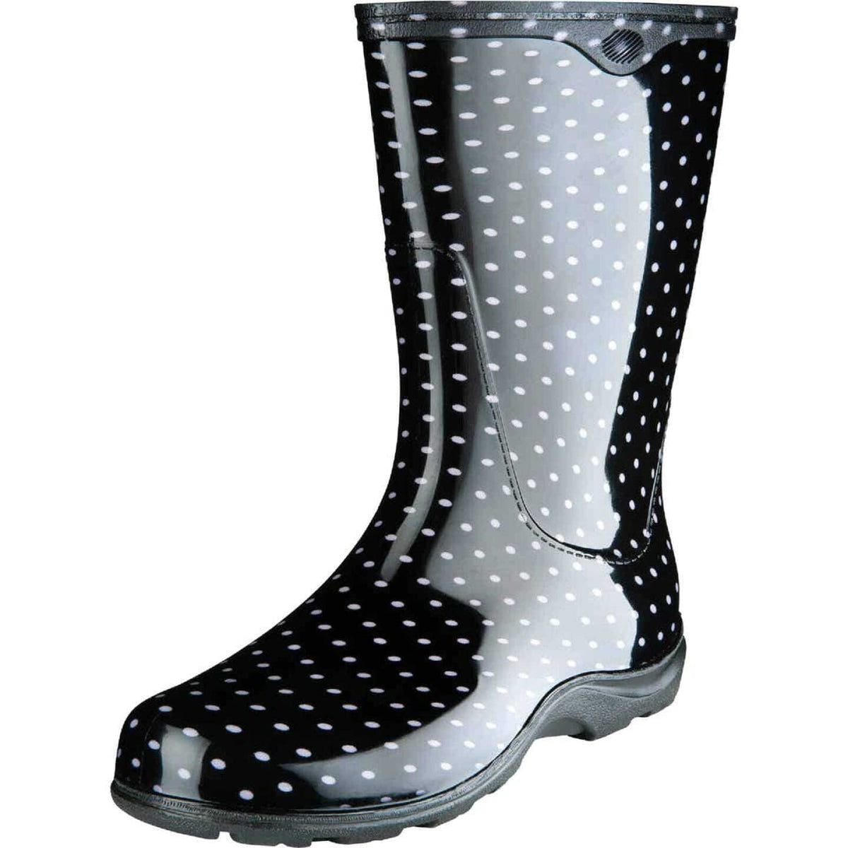 Sloggers Womens Rain Boots Polka Dot  Size 6
