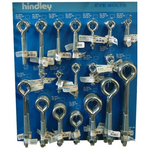 Hindley Eyebolt Assortment - Zinc Plated 270-pce #555