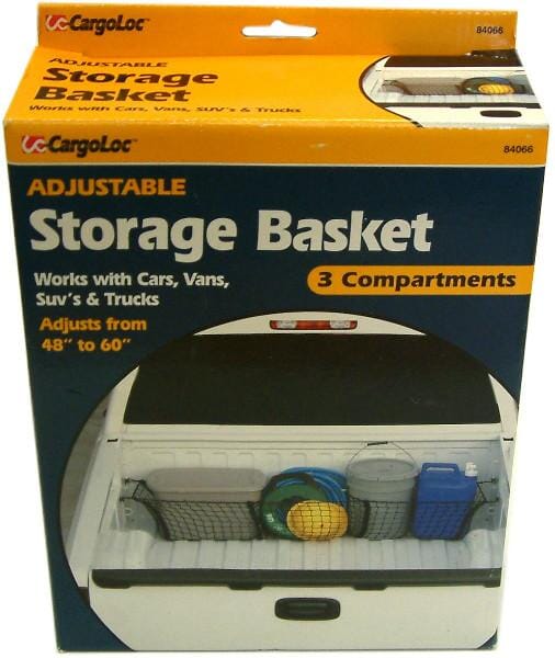 Cargoloc Vehicle Adjustable Storage Basket 48"- 60"