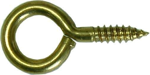 Hindley Screw Eye - Solid Brass