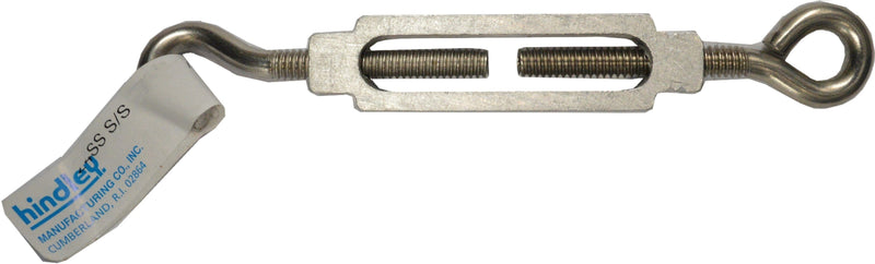 Hindley Turnbuckle - Stainless Steel Hook & Eye