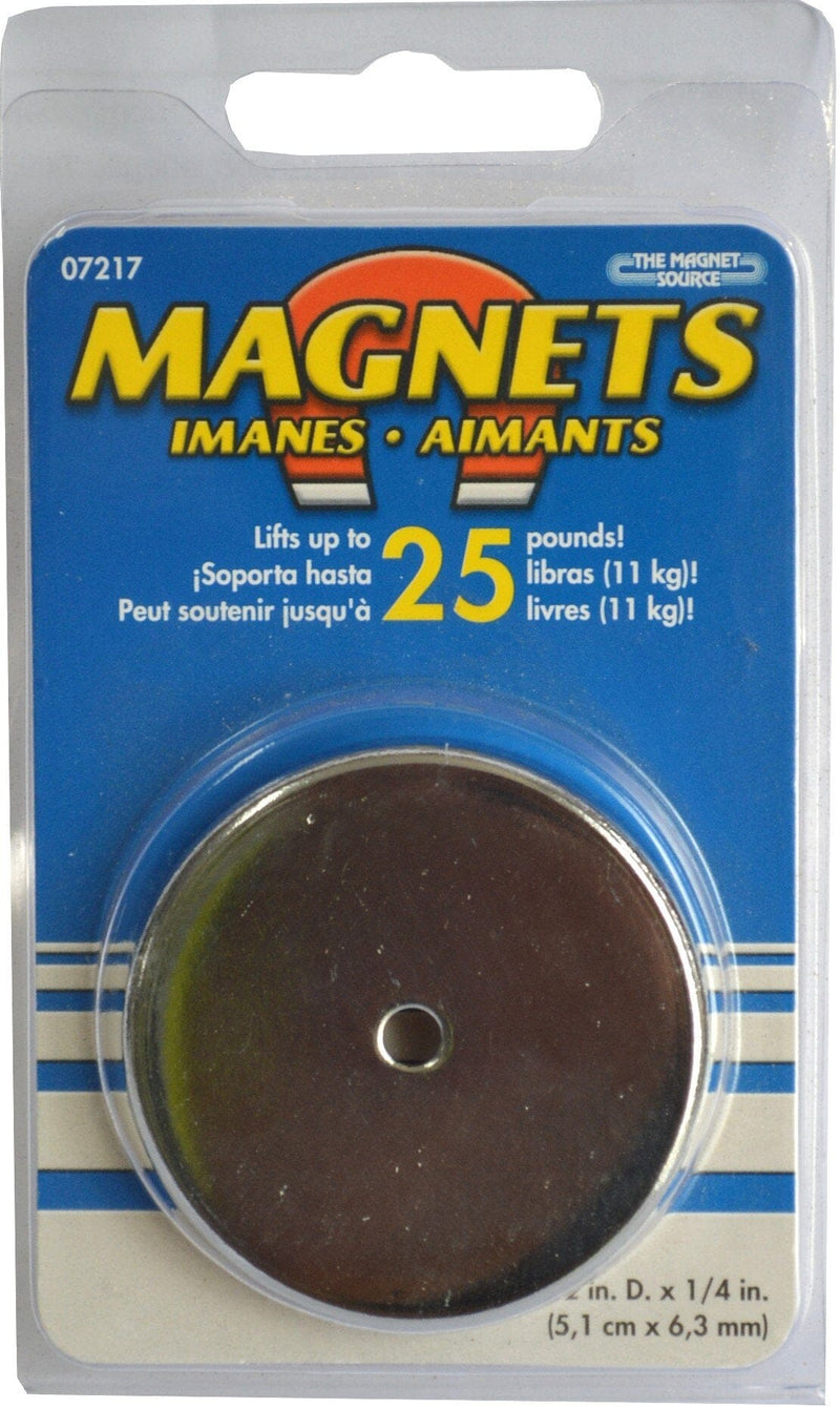 Magnet Magnet - Round Base with Centre Hole 25lb