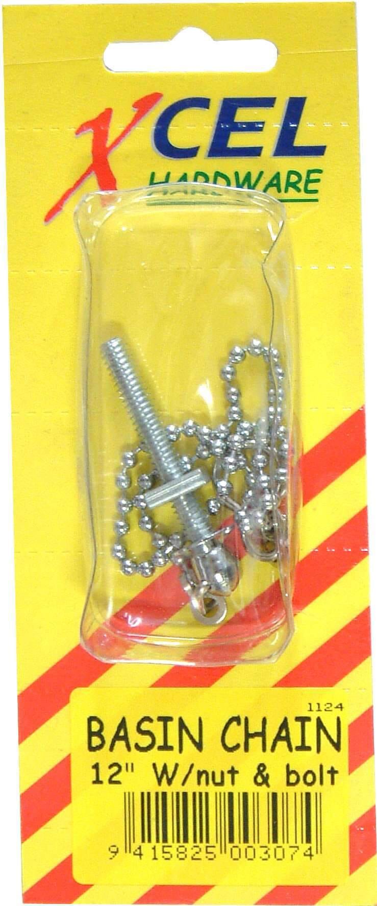 Xcel Basin Chain - CP with Bolt & Nut