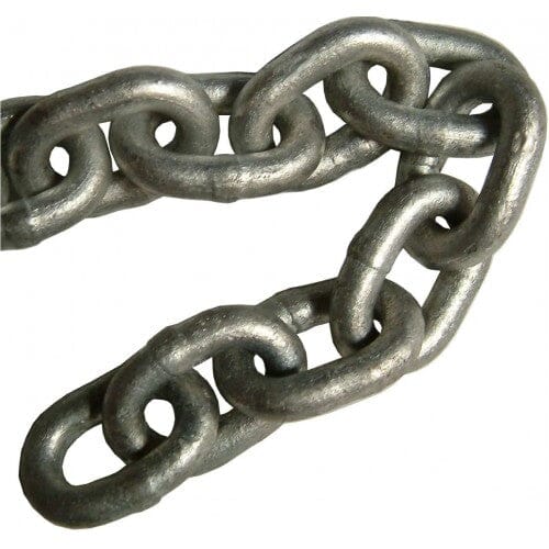 PWB Tested Chain Short Link Galvanised (58M=53Kg) 6mm