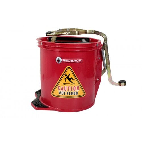 Redback Wringer Bucket - 15 Litre Red