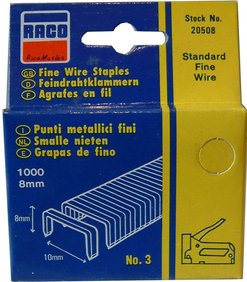 Raco Staples Gun Staples 1000-pce