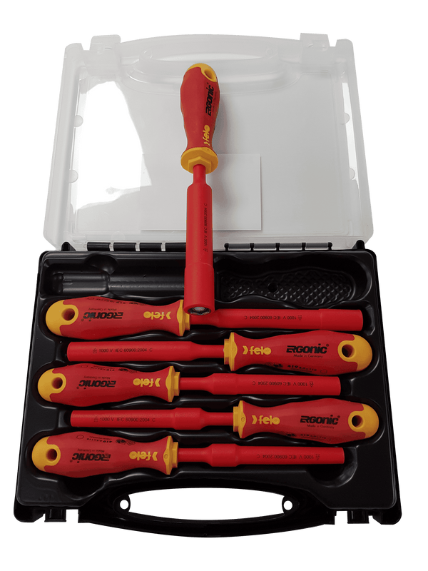 Felo 419 M-Tec Nutdriver Set 6pc Insulated