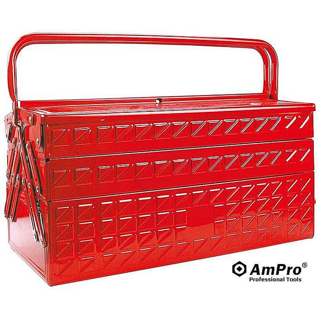 AmPro Tool Box Cantilever 5 Tier 470 mm x 220 mm x 295 mm *** END OF LINE - BRAND NEW ***