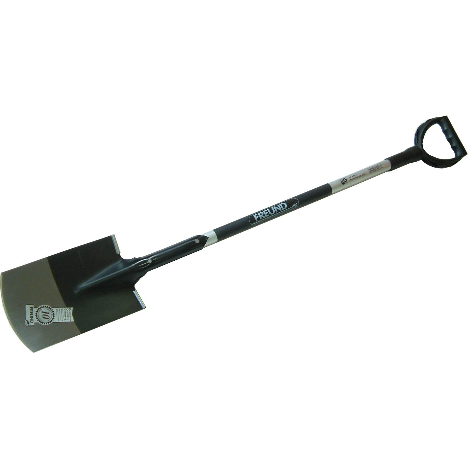 Freund Garden Spade Double Strapped Aluminium Handle *** END OF LINE - BRAND NEW ***