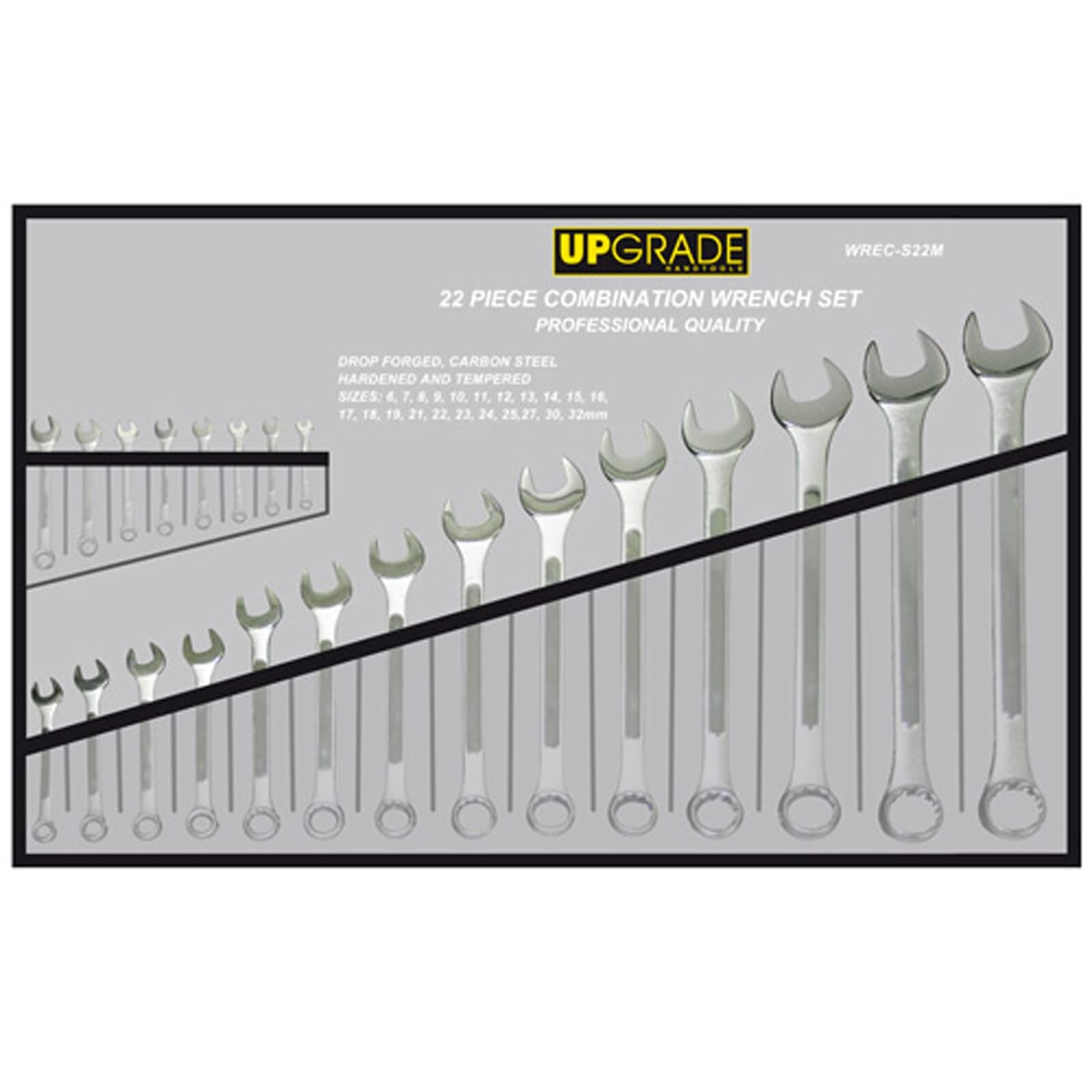 Upgrade WSWRC-CM220 Combination Wrench Set 6-32 mm 22-Piece *** END OF LINE ***