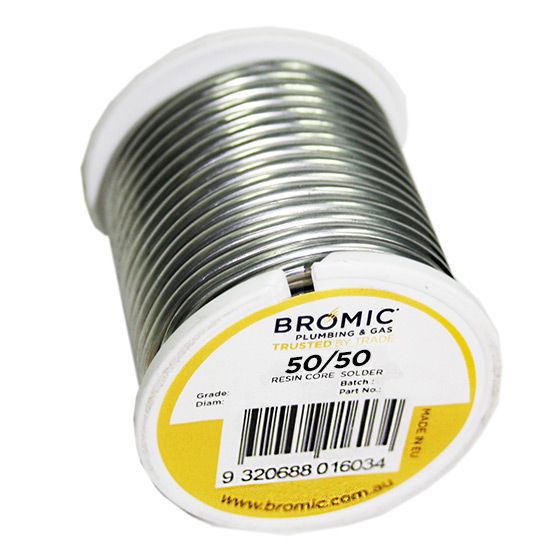 Bromic Plumb Safe Lead Free Solder Wire 3.2mm 500g