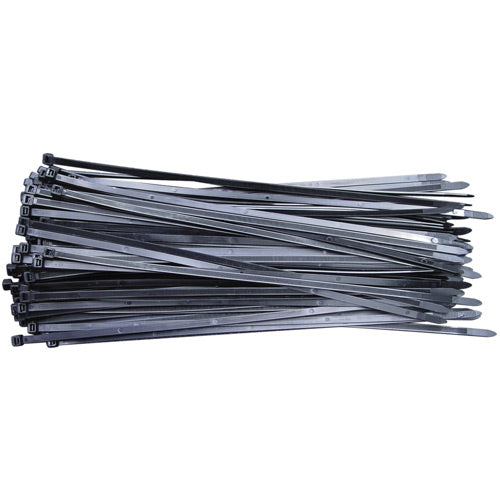 KSS CV380W Cable Tie 380 x 7.6mm Black Pack of 100